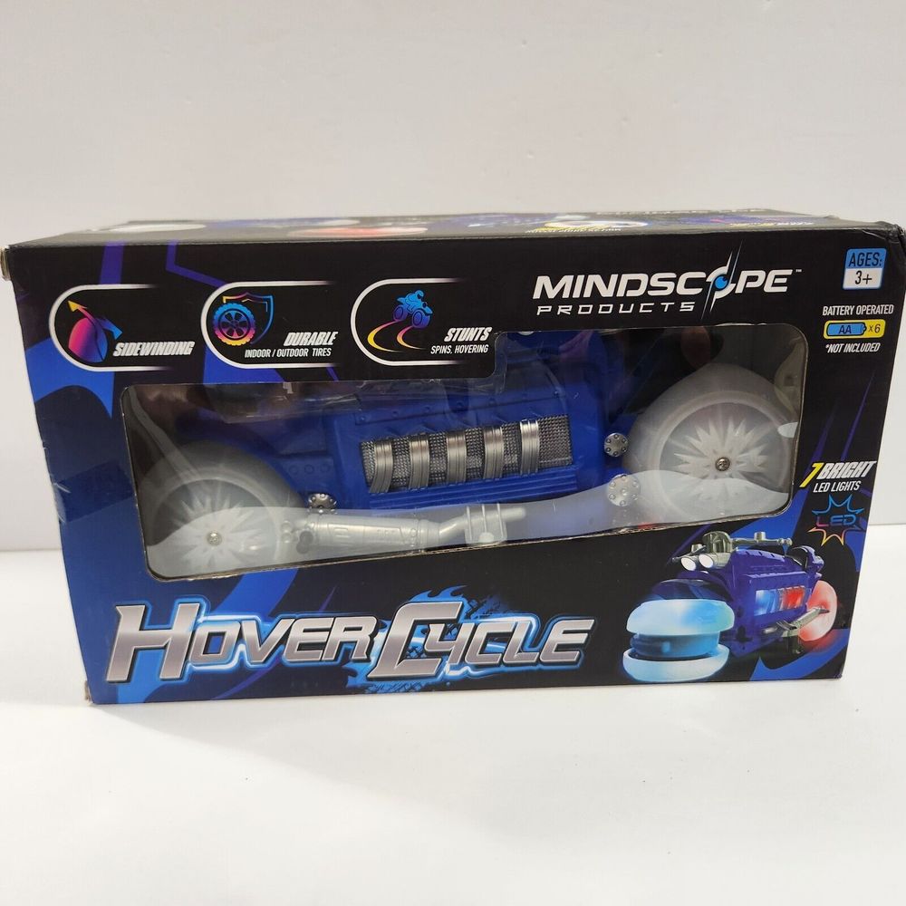 Mindscope Products Blue Hover Cycle. Stunts, Sidewinding, Durable